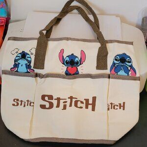 NWOT zippered Stitch tote